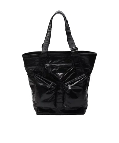 PRADA LEATHER TOTE