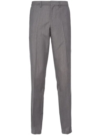 Prada Massgeschneiderte Hose Aus Wolle Und Mohair In Grey