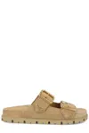 Prada Sandals In Ecru