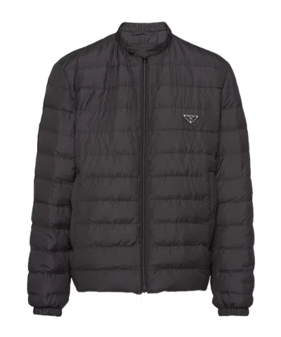 PRADA SHORT POLYESTER DOWN JACKET
