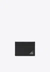 Prada Triangle Logo Saffiano Leather Cardholder
