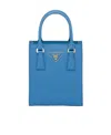 Prada Saffiano Leather Handbag In Blue