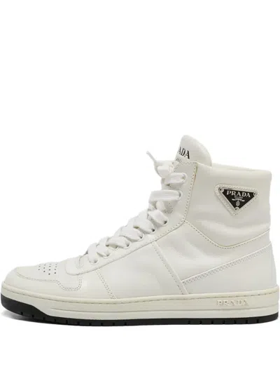 Pre-owned Prada Triangle Logo Sneakers