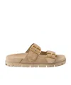 Prada Sandals In Brown