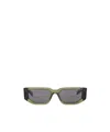 Prada Sunglasses With The Triangle Logo In Gray
