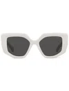 Prada Pr 14zs 1425s0 50mm Womens Fashion Sunglasses In Weiss