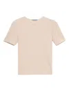 Prada Short-sleeved Stretch Fabric T-shirt