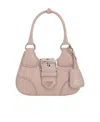 Prada Triangle-logo Tote Bag In Nude