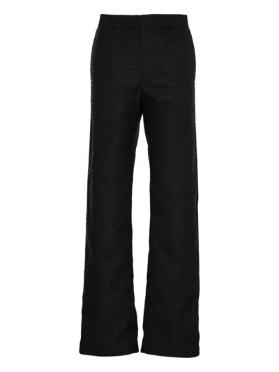Pre-owned Prada Triangle-logo Trousers