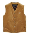 Prada Cotton Corduroy Vest In Barley
