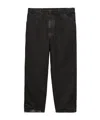 Prada Men's Pantalone Canvas Old In Black