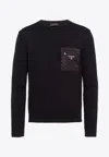 Prada Knitwear In Black
