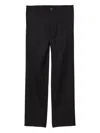 Prada Wool Pants In Black
