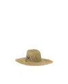 Prada Triangle-logo Woven-straw Hat In Nude