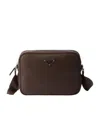 Prada Textured Leather Crossbody Bag