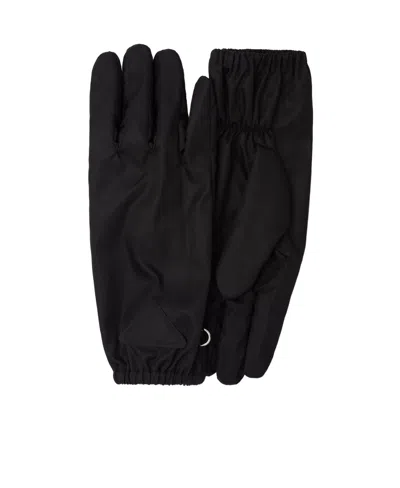 PRADA PRADA TRIANGLE-PATCH SLIP-ON GLOVES