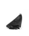 Prada Triangle Shoulder Bag In Black