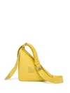 Prada Triangle Shoulder Bag In Yellow