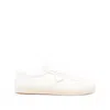 Prada Triangle-logo Sneakers In White