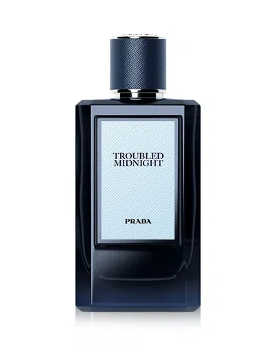 Prada Troubled Midnight Eau De Parfum 3.3 Oz. In Blue