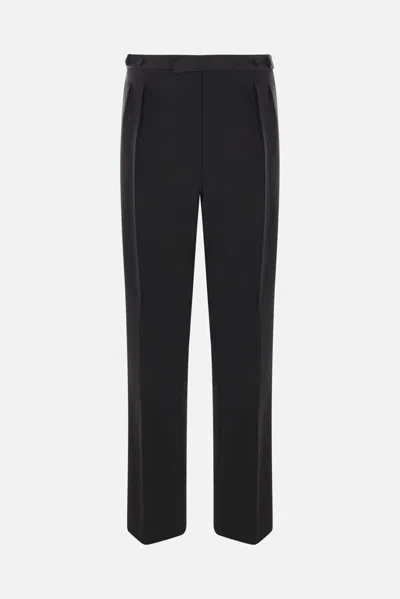 Prada Trousers In Black