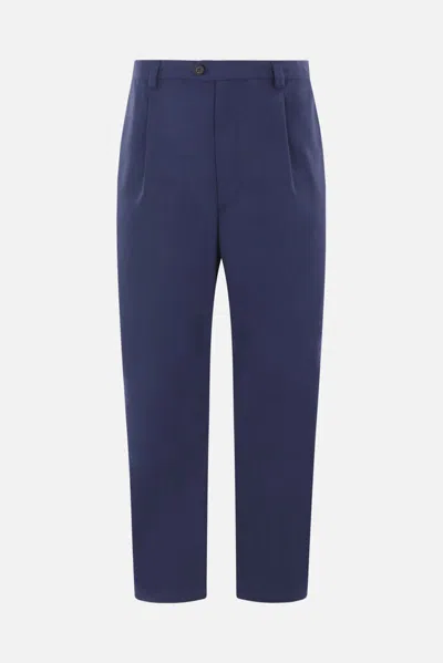 Prada Trousers In Blue