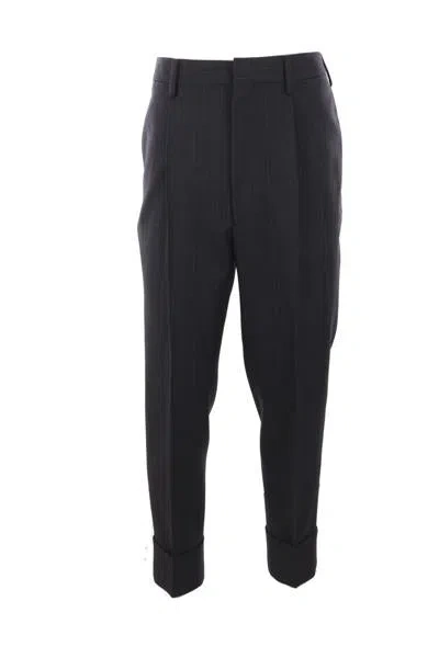 Prada Trousers In Black