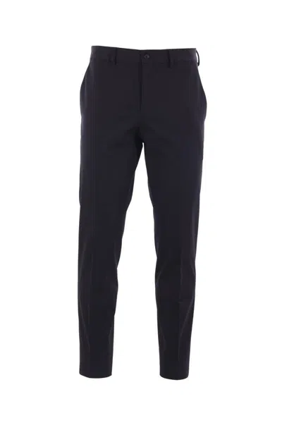 Prada Stretch Technical Fabric Pants In Black