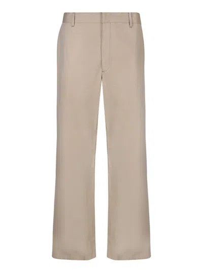 Prada Trousers In Beige