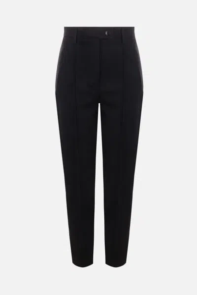 Prada Trousers In Black