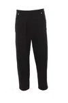 Prada Technical Cotton And Re-nylon Pants In Black