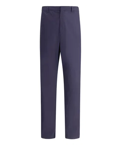 Prada Trousers In Blue