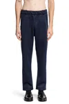 Prada Straight Leg Trousers In Blue