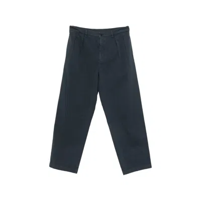 Prada Casual Pants With Belt Loops In Blue