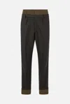 Prada Trousers In Green