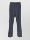 Prada Trousers Mohair Blend Back Pockets
