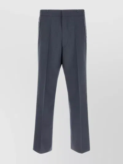 Prada Trousers Mohair Blend Back Pockets