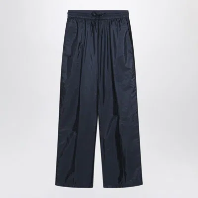 Prada Trousers Re-nylon In Blue