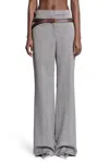 Prada Trousers In Nude