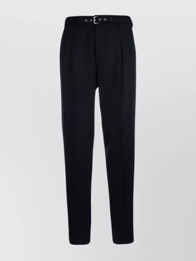 Prada Trousers With Back Pockets And Belt Loops