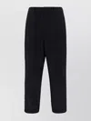 PRADA TROUSERS WITH BELT LOOPS AND FRONT PLEATS