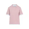 Prada Logo-embroidered Polo T-shirt