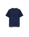 Prada T-shirt Aus Baumwolle In Blue