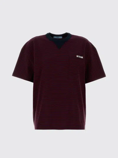 Prada T-shirt Woman In Purple