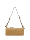 Prada Tubolar Shoulder Bag In Neutral