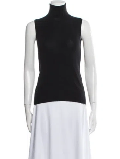 Pre-owned Prada Turtleneck Sweater In Black