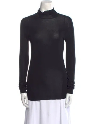 Pre-owned Prada Turtleneck Sweater In Black