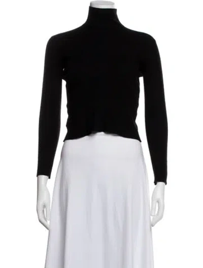 Pre-owned Prada Turtleneck Sweater In Black