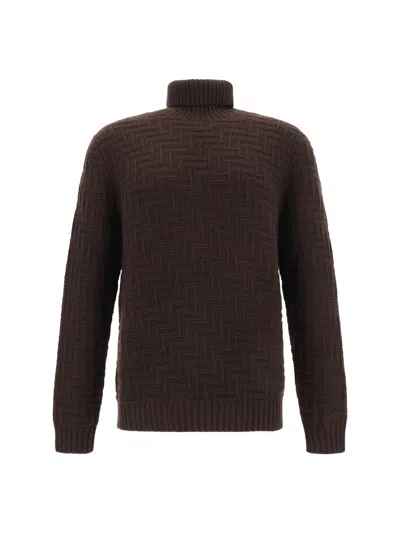 Prada Knitwear In Cacao