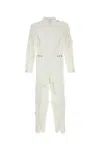 Prada Tuta In Cotone Bianco Uomo In White